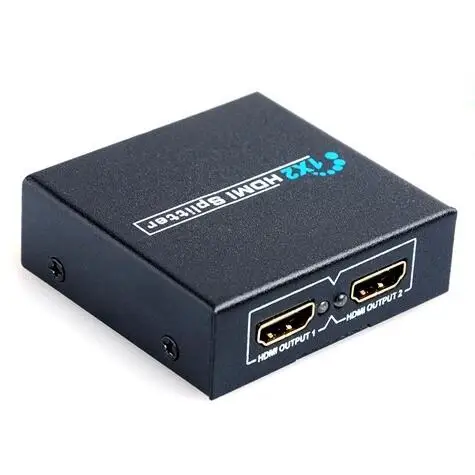 1x2 HDMI-compatible Switch Switcher Splitter Support 3D Full HD 1080P For PC HDTV DVD S03