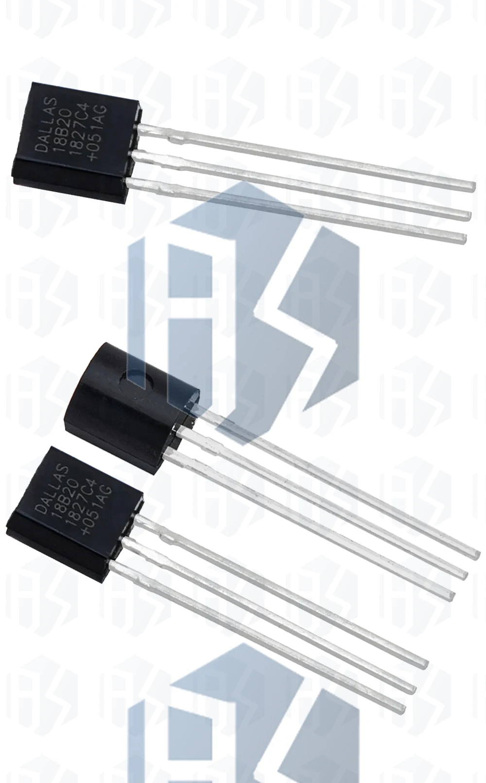1pcs/5pcs/10 teile/los ensor elektronischer Chip ds18b20 bis-92 18 b20 Chips Temperatur sensor ic 18 b20 diy elektronisch – Detail 6