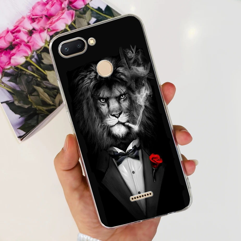 Cute Painted Clear Silicone Phone Case - Soft TPU Shell with Bumper Protection