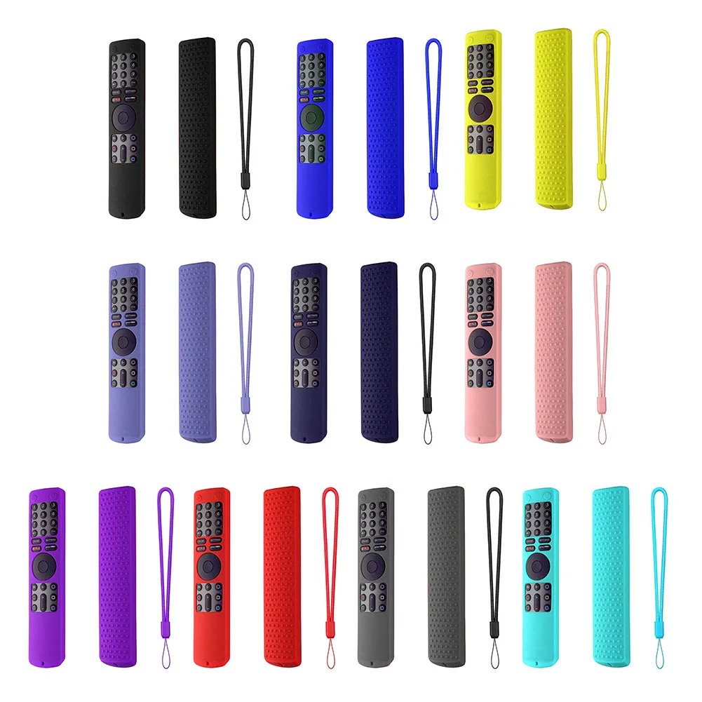 Bluetooth-Compatible Smart Remote Control Case Silicone Shockproof Cover Full Edge Protector for Xiaomi 4S XMRM-010 X10 X6 MI 4S