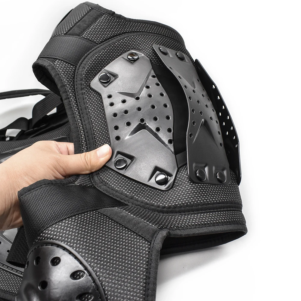WOSAWE Motorcycle Armor Vest Racing Chest Protector Cycling Motocross Off-Road Ski Body Protective Snowboarding Jackets Adult