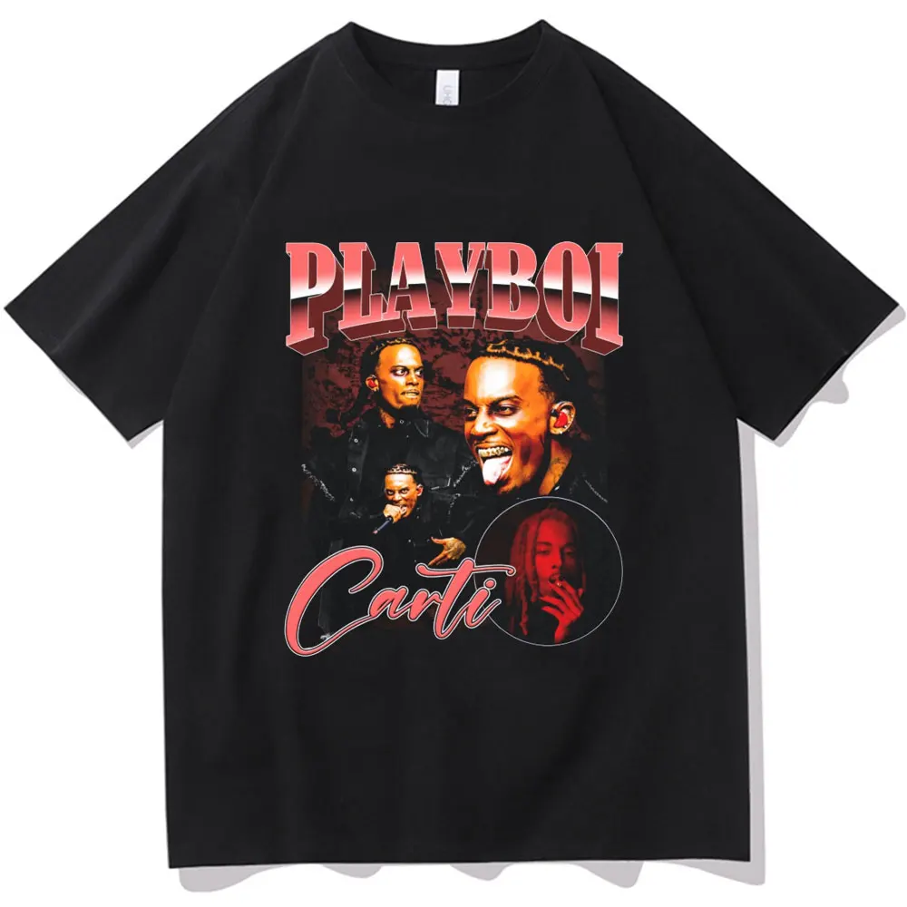 Playboi Carti Music Album Whole Lotta Red Print T-shirt