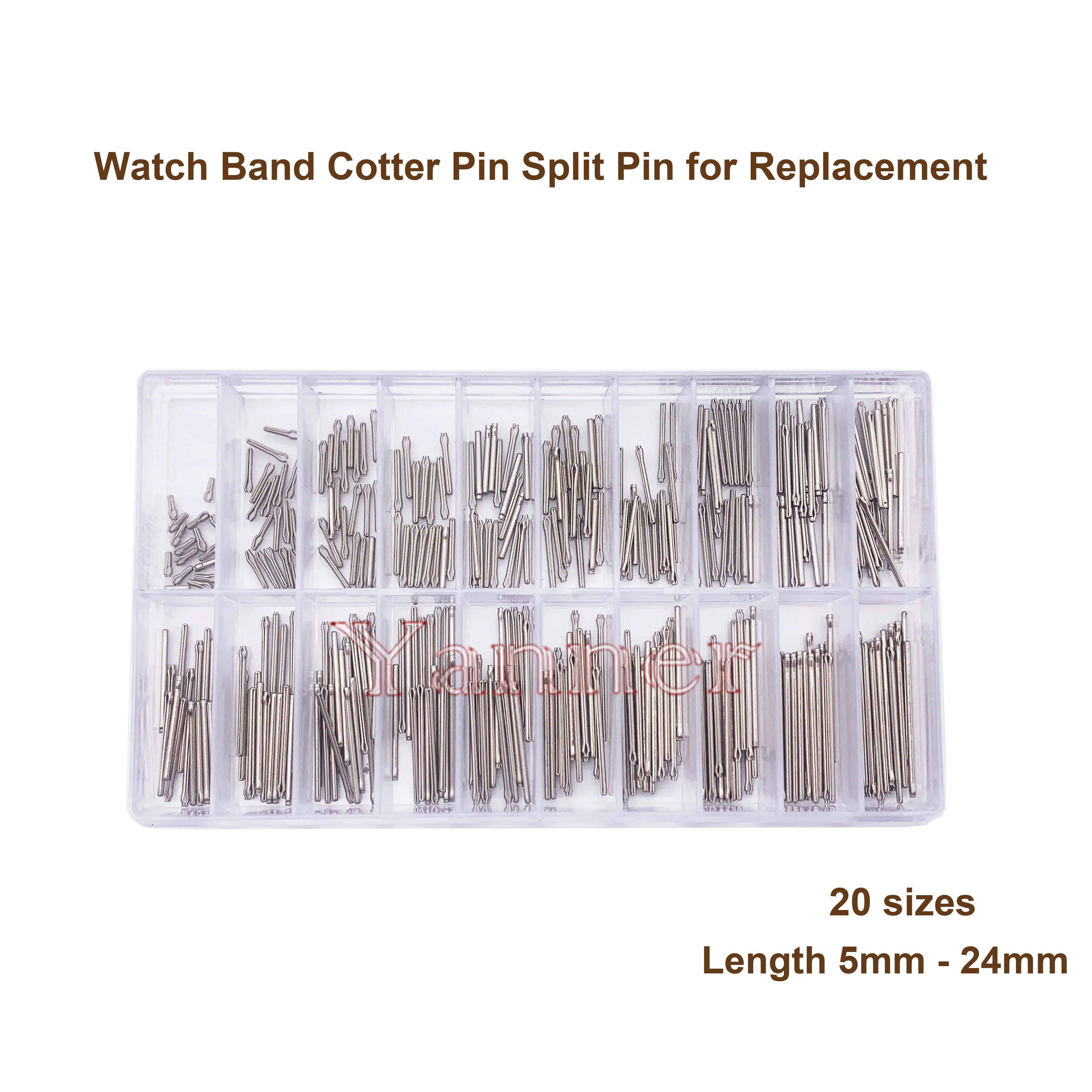 Lot De 400 Barres à Ressort Pour Bracelets De Montre En Acier Inoxydable, Tailles 6-25mm