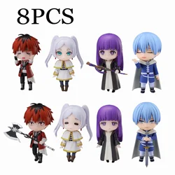 10cm Frieren Beyond Journey's End Anime Figures - Frieren Himmel Action Figure Collectible Toy Gift - 10cm (1set(8pcs))