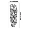 Large Full Arm Sleeve Waterproof Temporary Tattoo Sticker Anubis Egypt Time Eagle Rose Flower Fake Tatoo Body Art Men Women Leg 5