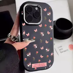 Soft Plating Metal Lens Phone Case with Love Heart Design for Realme V20(10S) (S11627)