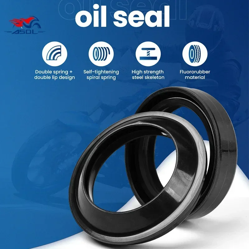 33X46X11 33 46 Ammortizzatore Forcella Anteriore Parapolvere E Olio Per Honda Cr80 Cr80R 1983-86 Cr 80 Ca125S Ca125 Ca 125 S 1995 Pantheon 125 1999