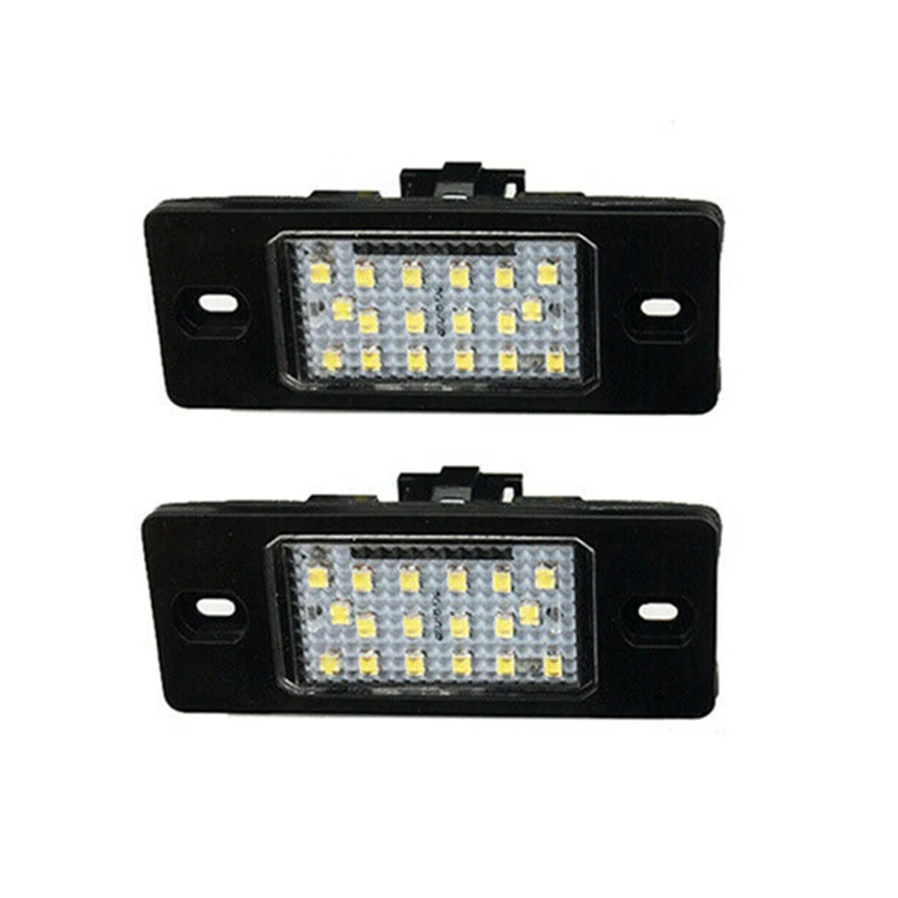 

2pcs/set Led White Number License Plate Lights For Porsche Cayenne 955 957 2002-2010 Auto Replacement Accessories