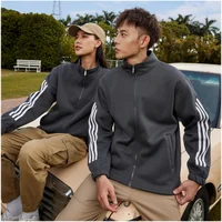YOTEE Outdoor Jacket Logo Customized Embroidery Printing Company Autumn/Winter Coat Zipper Hoodie Men's and Women's Thin Coat 2