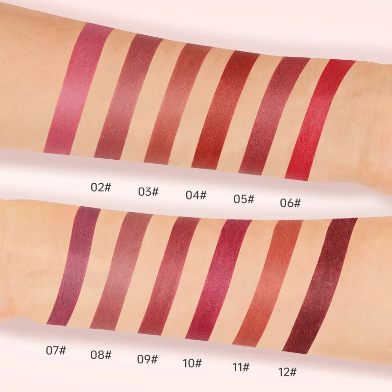 Adult matte lipliner, high pigment lipstick pen, waterproof, durable, easy to apply formula, multi-color options 5