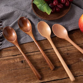 Wooden Soup Spoons 1