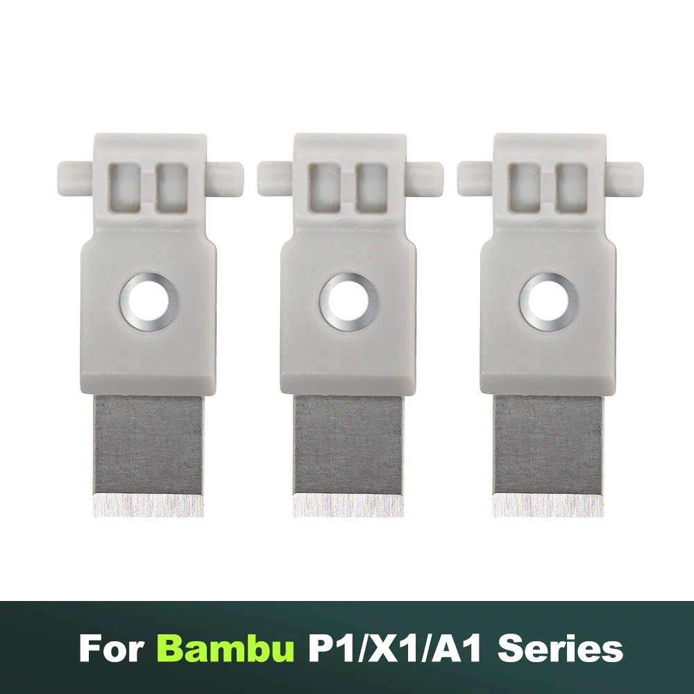 für Bambu Lab 3D-Drucker Werkzeugkopfschaber X1/P1 Serie Universal A1 Mini verhindert die Verstopfung der Düse X1C P1P P1S