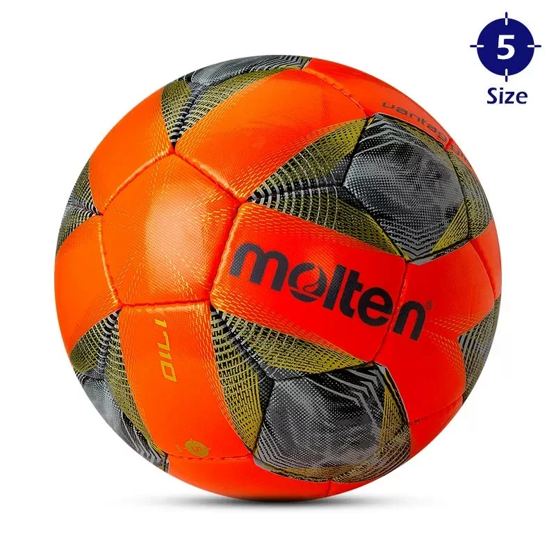 thumbnail image 1 of Balones de fútbol Molten, tamaño 3, tamaño 4, tamaño 5, alta calidad, PVC/TPU, para partidos de fútbol al aire libre, liga de entrenamiento deportivo, futbol topu bola, 1 of 5