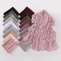 2025 Shimmer Long Scarf Muslim Hijab Women Headscarf Turban Shawl Wrap Scarves Bandanas Headband Bufanda Foulard Turbante Mujer