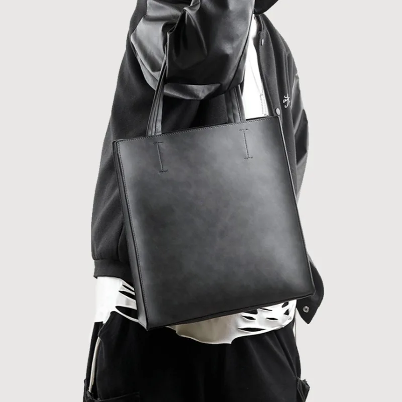 Men's PU Leather Business Laptop Bag