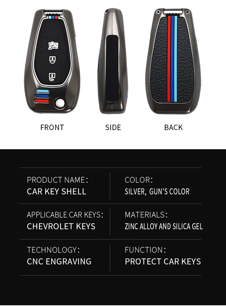 Car Key/cover For Chevrolet Aveo Cruze 2014 2015 2016 2017 2018 2019 2020 Remote Car Key Shell - - Racext™️ - - Racext 32