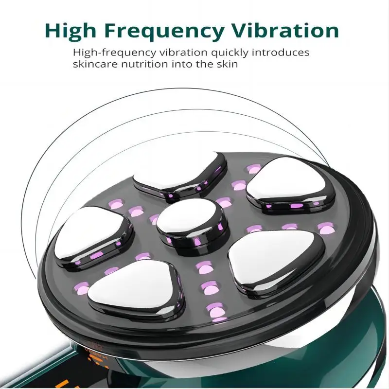 Microcurrent Facial Device Face Lifting Machine Neck Skin Tighten Massager LED Light Photon Vibration Rejuvenation Beauty Tool