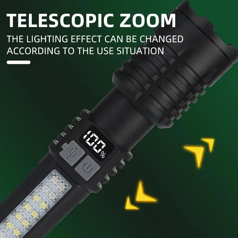 Powerful LED Rechargeable Flashlight 5