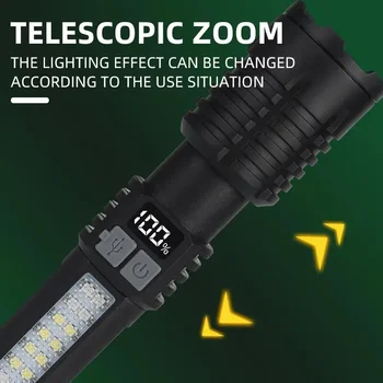 Powerful LED Rechargeable Flashlight 5