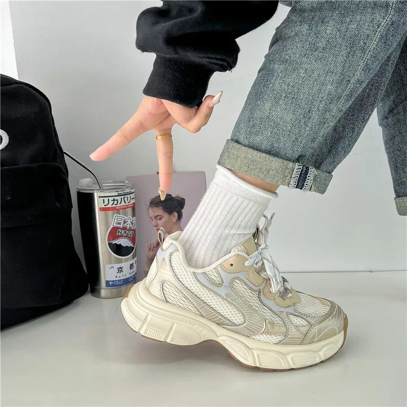 Tenis Feminino Women Tennis Sneakers Fashion Comfort Sports Board Shoes Casual Shoes Female Spring Summer Ladies Trainers