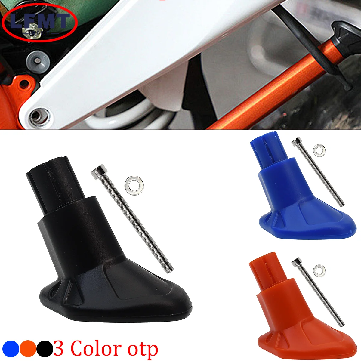 Kick Side Stand Base Pad Motorcycle Foot Kickstand Plate For Husqvarna TE FX FE TX Husaberg KTM XC XCW XCF EXC 125-501 motorcycle kickstand pad