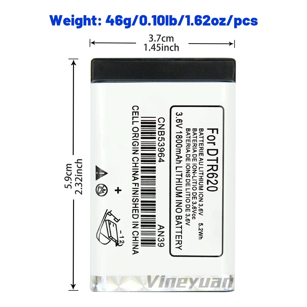 bateria para motorola dtr dtr rádios bateria de íon de lítio recarregável