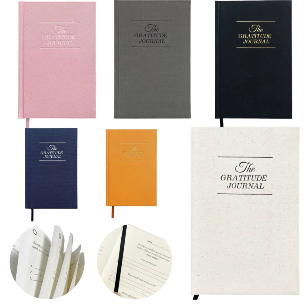 Gratitude Journal Mental Health Journal with Prompts for Men Women Daily Wellness Journal for Happiness Mindfulness 2