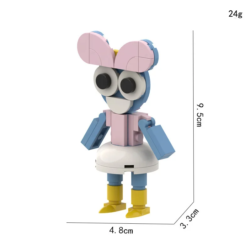 Bloques de construcción de Dandy's World, ladrillos de anime, juguetes coleccionables de dibujos animados, figuras para niños, regalos de cumpleaños y Navidad