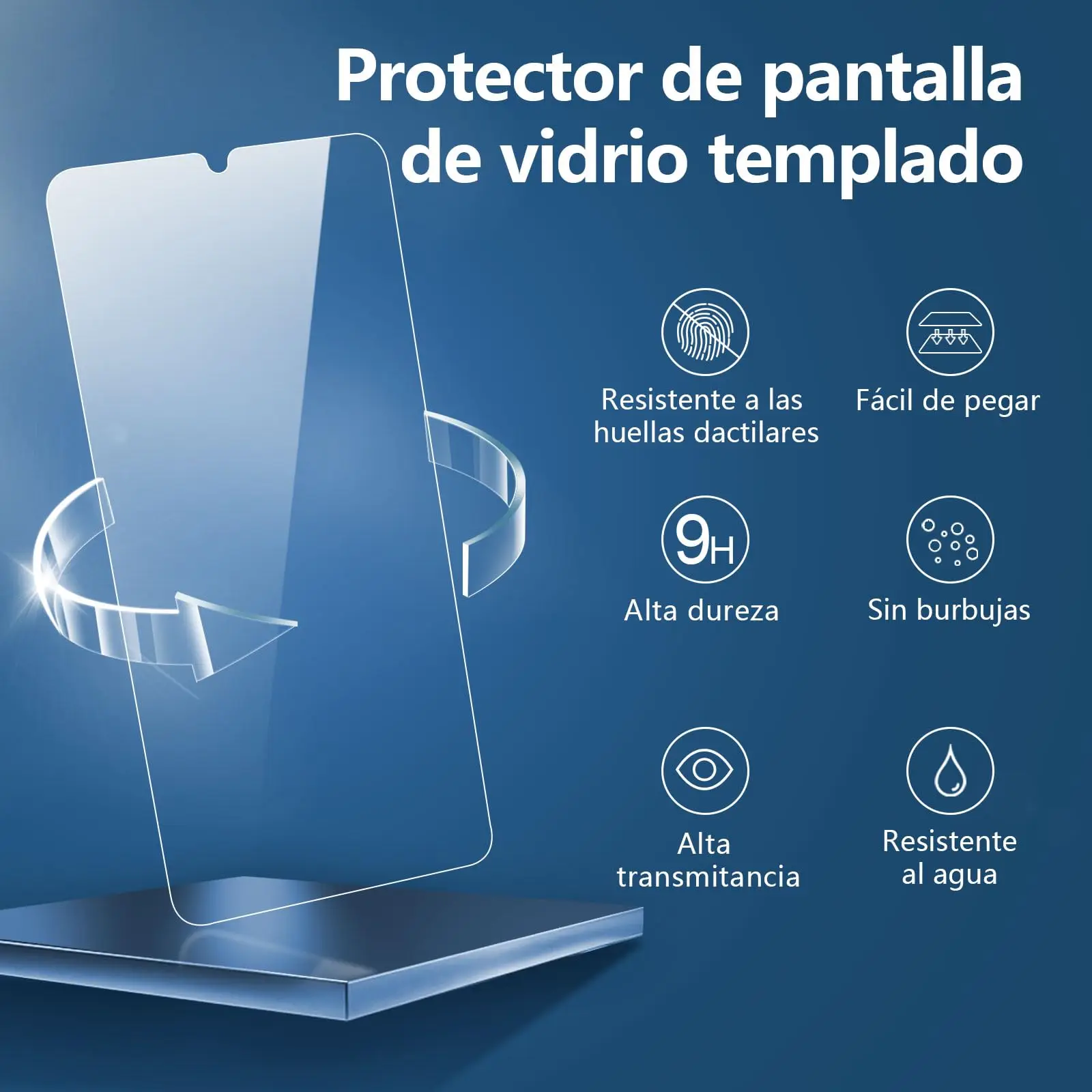 Ultra-Clear Tempered Glass 6.74-inch Screen Protector - Anti-Scratch, Case-Friendly