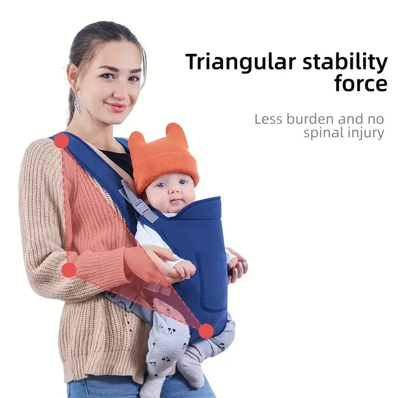 Baby Carrier Backpack Breathable Front Facing 4 in 1 Infant Comfortable Sling Backpack Pouch Wrap Baby Kangaroo New 3