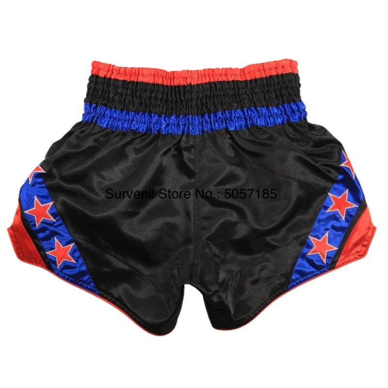 Short Muay Thai Man Premium Satin Boxing Shorts Women Child Boys Girls Gym MMA Martial Arts Kickboxing Cage Fight Training Pants