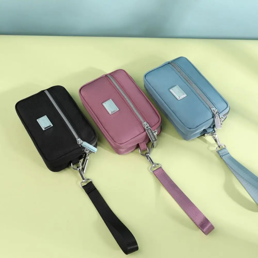 

Nylon Clutch Bag New Large Capacity Multifunction Coin Purse Zipper Purses Female