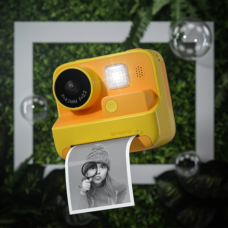Kids Video Photo Camera With Print Children's Instant Print Camera Toys For Kids Girls Birthday Gift Instantane