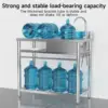 Stainless Steel Prep & Utility Sink With Countertop Faucet Hose Free Standing Single Bowl Commercial Kitchen Sink Workbench 2