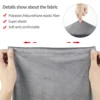 2PCS/Set Modern Simple Household Sofa Armrests Elastic Thickened Sofa Cover Non-slip Protection Armrests Sofa Cover for Recliner 5