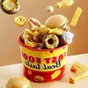 Kid Kitchen Toy Set Simulation Make Hamburger Pizza Fries Pretend Play Food Cooking Cutting Game Montessori Interactive Toy Gift 3