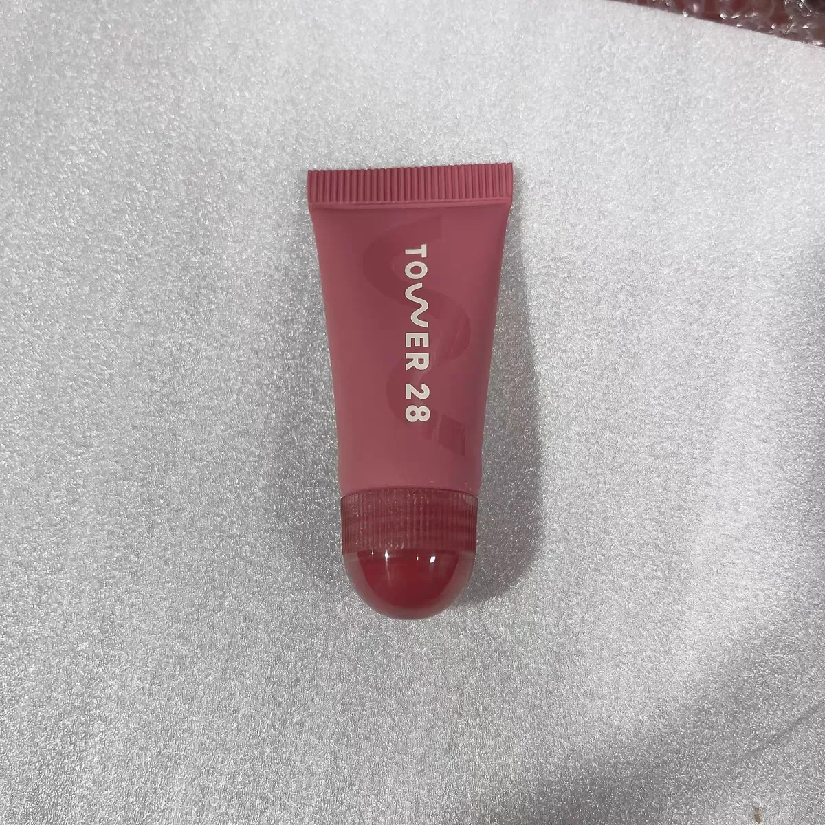 Lip Gloss Makeup Lip gloss Tower 28 Beauty Lip Softies Plumper 5g 4pcs Mini Set Liquid Lipstick Gift Box Kit Lips Cosmetics