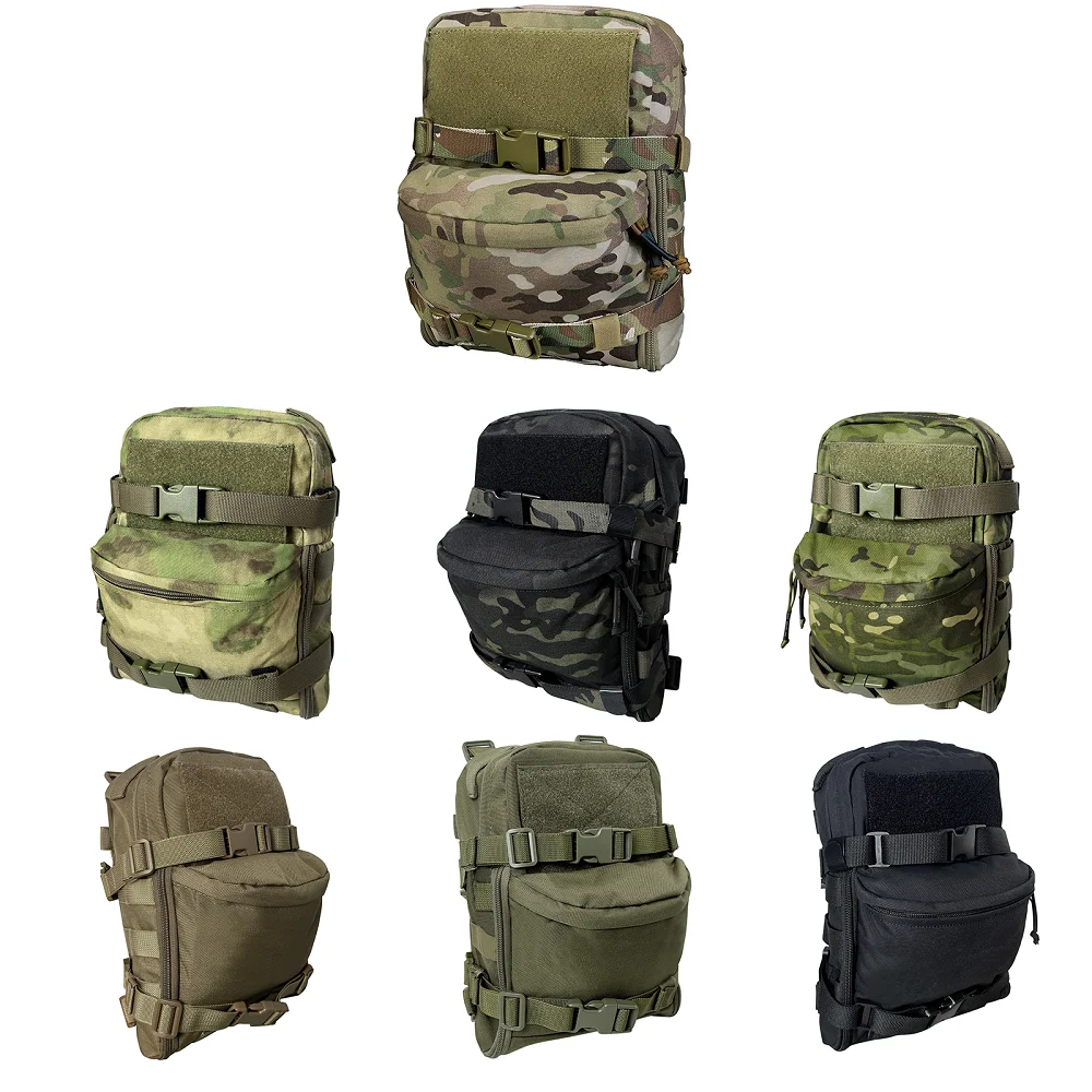 EMERSONGEARS taktische Weste Tasche Mini Trinkbeutel Trinkrucksack Assault Molle Tasche 2L Sport Wasserbeutel – Detail 1