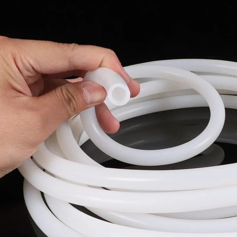 

1Pcs 1/5Meters Industrial Grade Silicone Tube Inner Dia 2mm-38mm High Temperature Resistant Silicone Rubber Hose