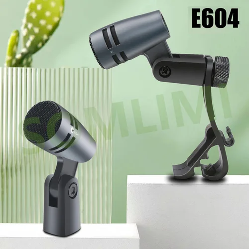 E604 E 604 톰 스네어 에볼루션 시리즈 카디오이드 악기 드럼 마이크, 클립 암 마운트 포함, 인기 판매 2