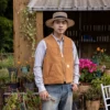 V26-0001 US Big Size Super Quality Multi Pockets Waistcoat Men's Cotton Canvas Fishing Vest 1