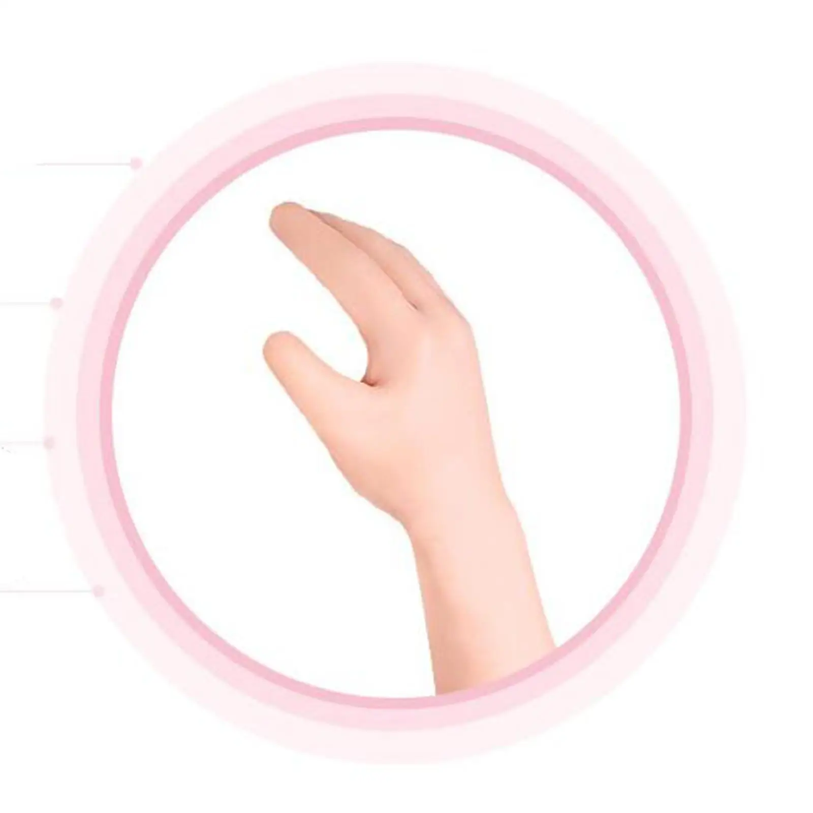 보습 장갑 건조한 손 치료용 재사용 가능한 긴 유연한 실리콘 젤 장갑 가정용 남성 여성 스파용 핸드 케어