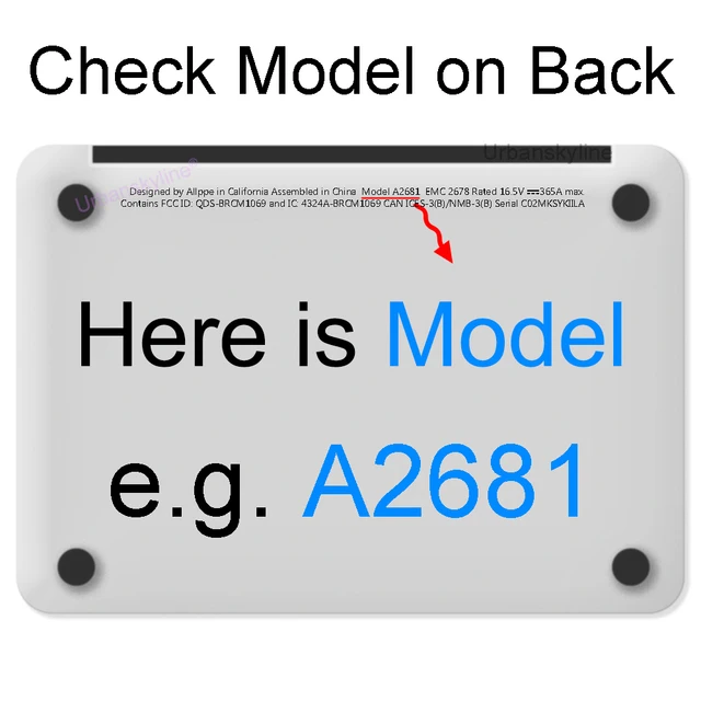 다양한 모델 호환성과 우수한 기능성을 갖춘 Macbook Air 용 키보드 커버