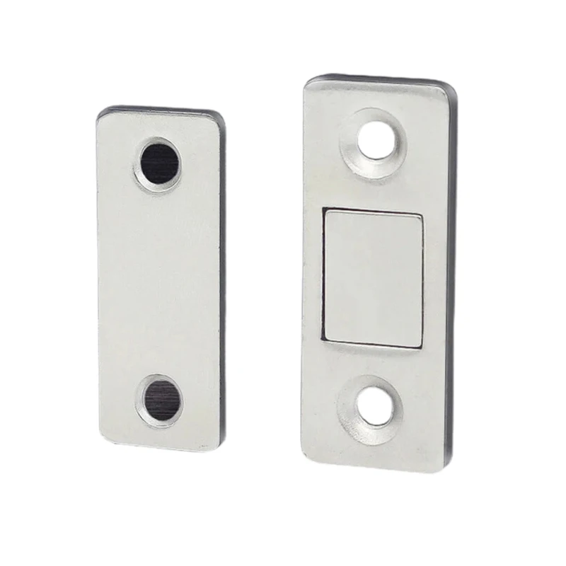 Door Closer 1 Sets Strong Door Closer Magnetic Door Catch Magnet Furniture Cabinet Cupboard Screw / Sticker Ultra Thin