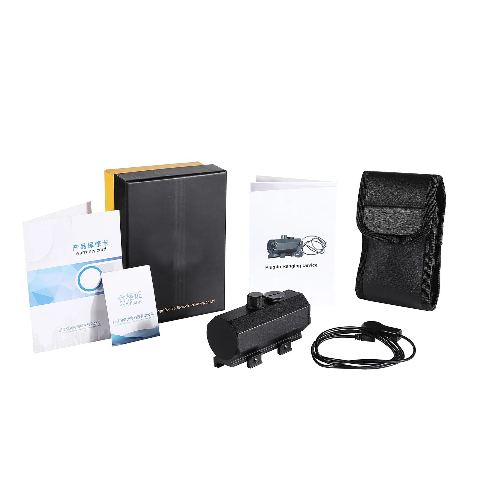 MINI8 Laser Rangefinder Riflescope Long Range 1200M Real-time Ranging Distance Meter Telemeter for Outdoor Hunting