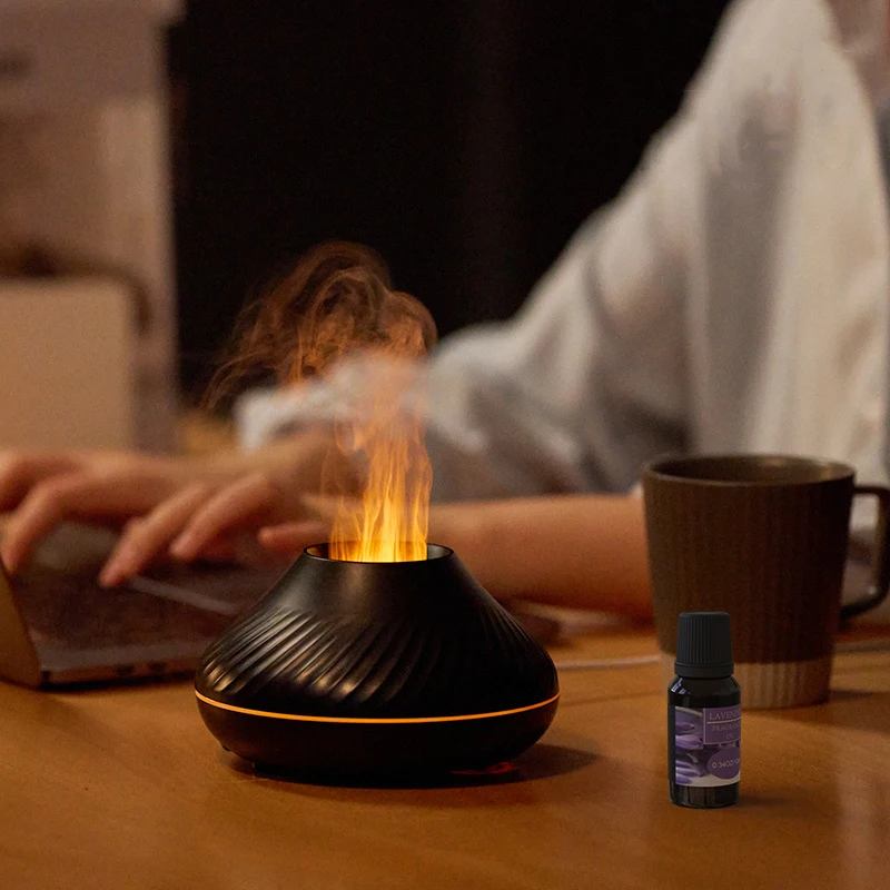 Volcanic Flame Aroma Diffuser Essential Oil 2