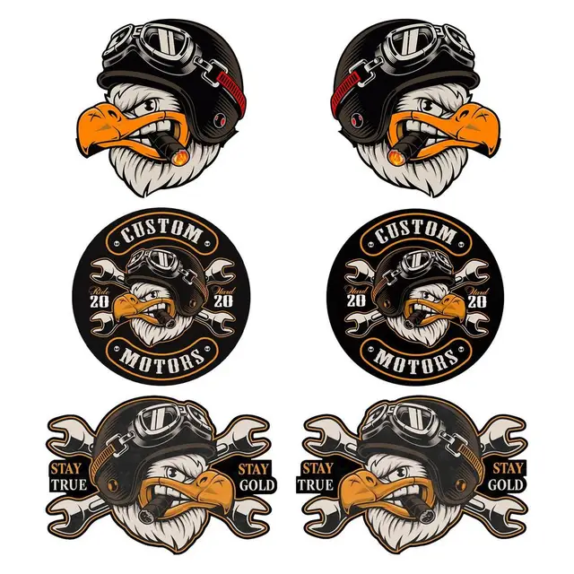 Calcomanía / Calcomanía De Águila Tribal Americana | Cuotas Sin Interés