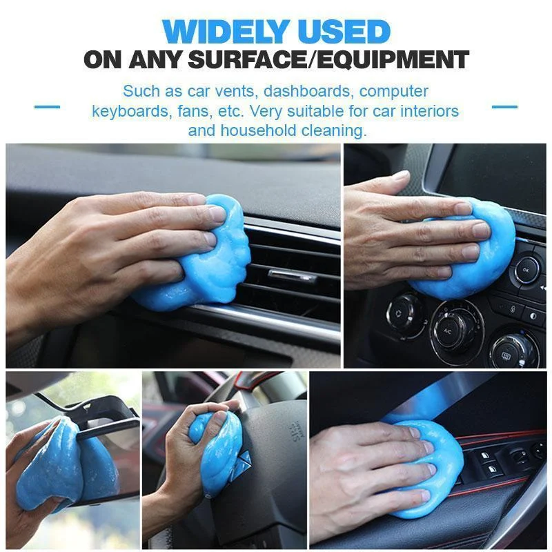 1-2pcs Car Cleaner Gel Detailing Putty - Auto Interior Cleaning Glue for PC  Tablet Laptop Keyboards Car Vents Cleaner Slime Goop - AliExpress