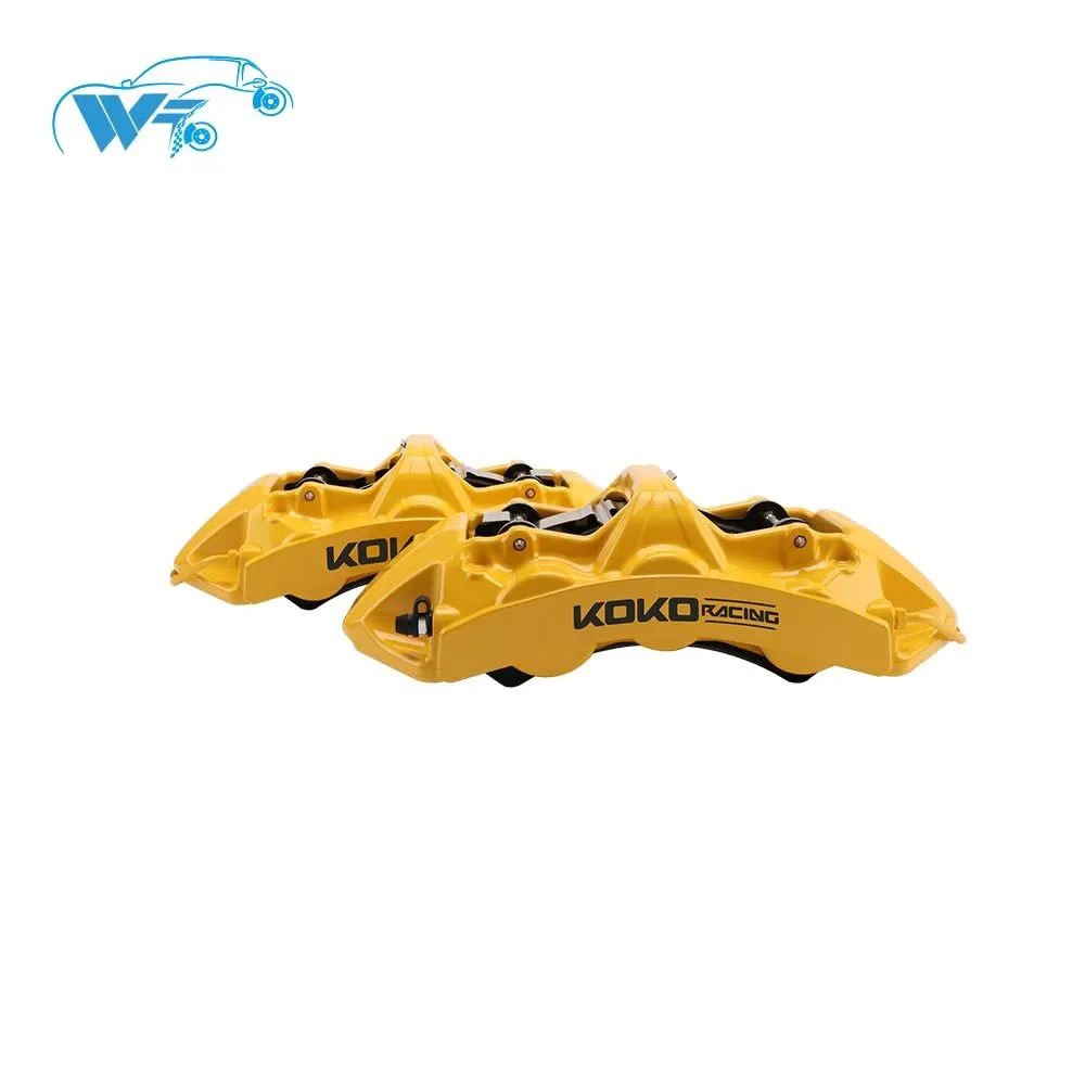 

Koko Racing Big Brake Kit Yellow Caliper Drilled And Slotted Disc,6 pot with 355mm front and 4 pot with 345mm rear for BMW E36