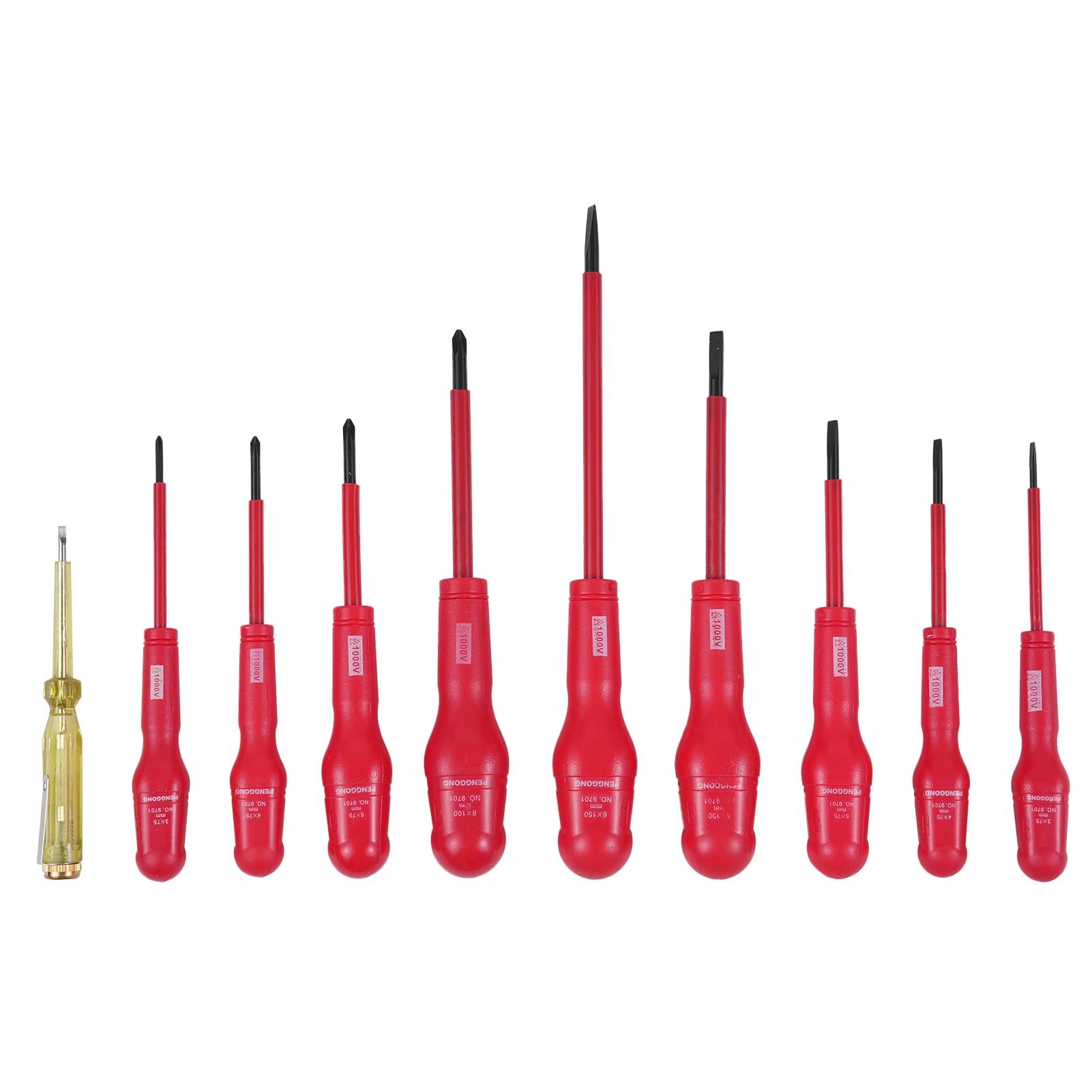 PENGGONGInsulatedScrewdriverSet1000VInsulatedElectrician